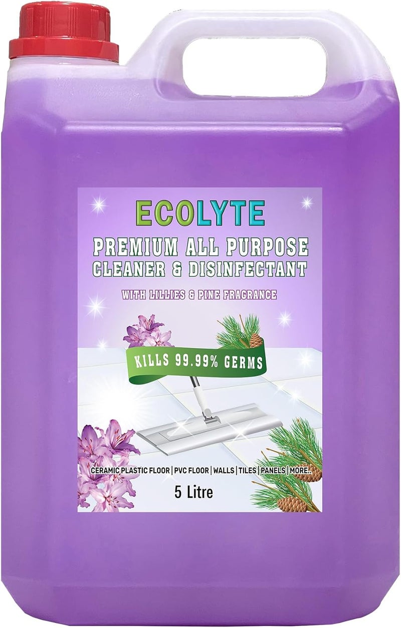 ECOLYTE+ Premium All Purpose Cleaner & Disinfectant - 5L - Image 1